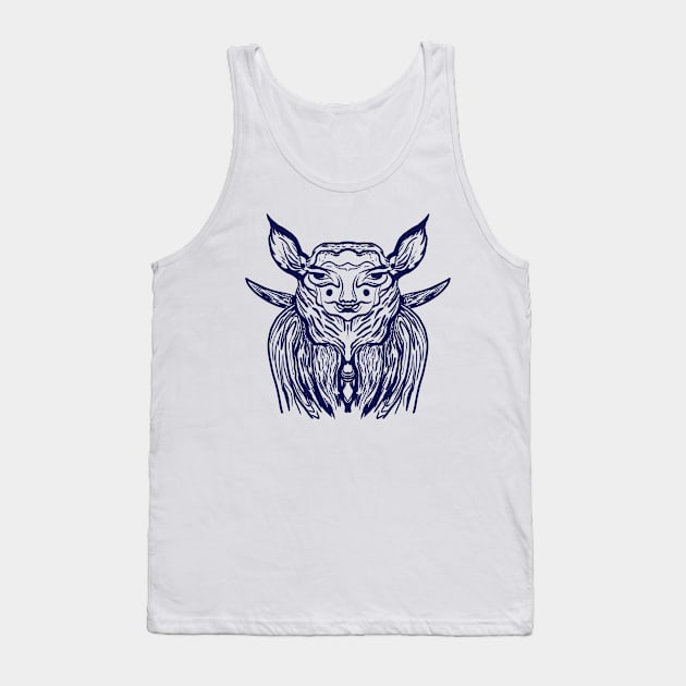 lowbrow art animal Tank Top by INK DRAW